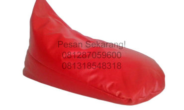Sewa Bean Bag Merah